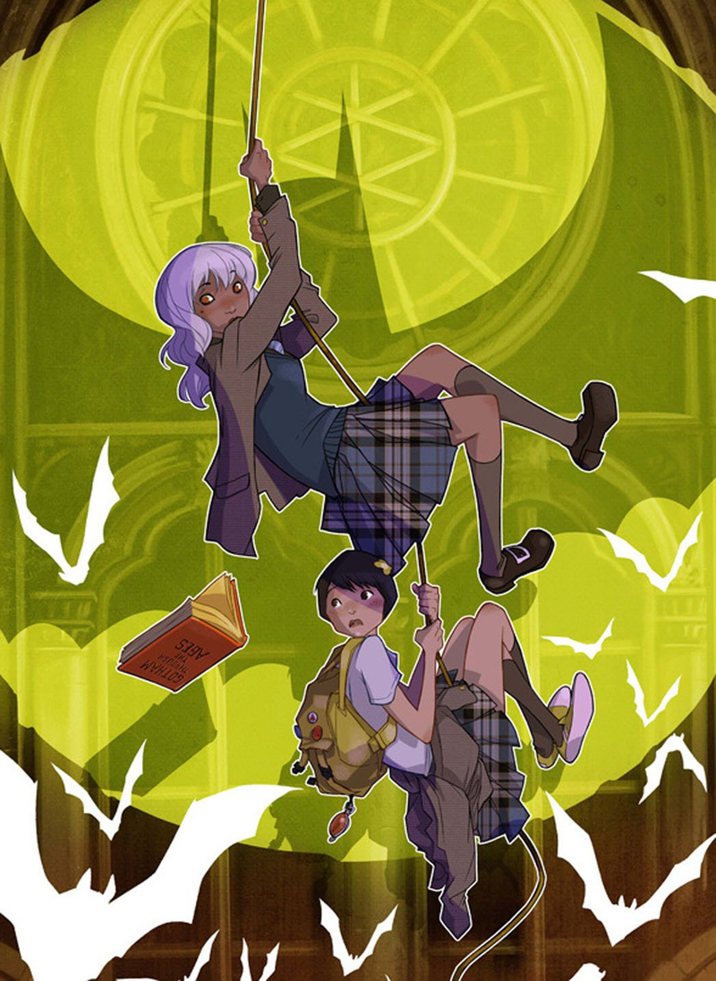 Illustration for article titled Becky Cloonan on self-publishing, creative obstacles, and Gotham Academy